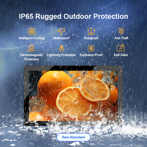 1080P Android cửa sổ OS LCD kỹ thuật số biển và hiển thị 2000nits ngoài trời tương tác cảm ứng kiosk Totem màn hình quảng cáo - Product Image 5