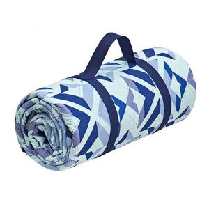 Custom Printed Acrylic Recyclable Large Waterproof All Season Hiking Picnic <b>Blanket</b> Mat - Product Image 1