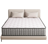 Matelas orthopédique de luxe King à ressorts ensachés, mousse à mémoire de forme gel haute densité, épaisseur 25 cm, taille complète, mobilier de maison