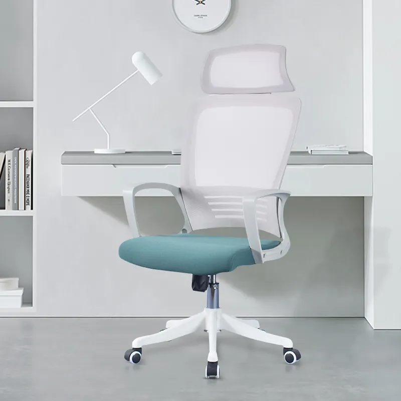 Fabricant de chaises de direction en tissu pivotant et réglables chaises de bureau ergonomiques en maille vente en gros