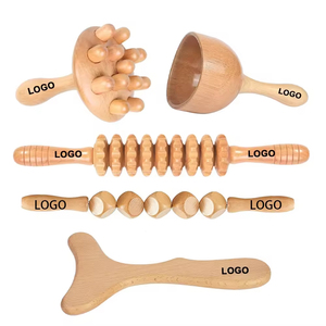 Ensemble de massage lymphatique 5-en-1 avec logo personnalisé pour soulager la douleur et sculpter le corps - Product Image 1