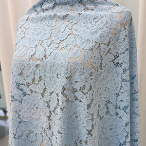 YY موضة جديدة زهرية نايلون قطن سبانديكس دانتيل مطاطي زفاف فاخر قماش دانتيل مطرز لأثواب السهرة والأزياء الراقية - Product Image 2