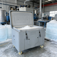 Conteneur isotherme cryogénique 480L en LLDPE pour glace sèche, avec isolation thermique et conception rotomoulée, pour le transport en laboratoire, alimentaire et médical