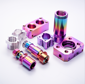 Nhà máy tùy chỉnh <span class=keywords><strong>CNC</strong></span> gia công dịch vụ các bộ phận gia công OEM Brass bộ phận Anodized phần nhôm - Product Image 1