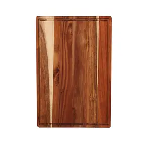 Acacia Wood Cutting Board For Kitchen Chopping Boards Juice Groove for Cutting Meats Vegetables Serving plates