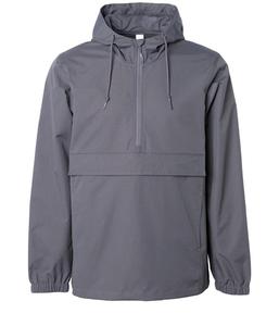 100% poliéster con capucha <span class=keywords><strong>impermeable</strong></span> rompevientos sólido chaqueta <span class=keywords><strong>Anorak</strong></span> - Product Image 1