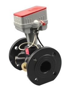 高精度ステンレス鋼超音波熱BTUメーターMBUS EN1434 RS485 Modbus -RTU HVACフランジDN50-DN400水OEM - Product Image 2