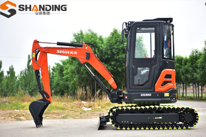 โรงงาน SHANDING ขายส่งรถขุดขนาดเล็ก 3 ตัน พร้อมเครื่องยนต์ Eaton กระบอกไฮดรอลิก กำลังขุดสูง - Product Image 3