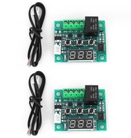 XH-W1209 Régulateur de température numérique rouge bleu Interrupteur de température de haute précision Micro régulateur de température DC 12V