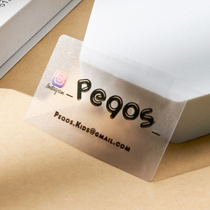 Tùy Chỉnh In Ấn Logo & Mô Hình Không Thấm Nước PVC Cảm Ơn Bạn Thẻ Kinh Doanh Tên Bưu Thiếp Thiệp Chúc Mừng Cho Doanh Nghiệp Nhỏ - Product Image 6