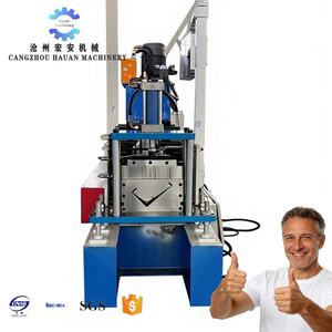 Máquina Automática de Conformación de Perfiles para Marcos de Puertas Tipo V, Control PLC, Construcción de Acero Inoxidable, Potencia de 11.5KW, Garantía de 3 Años - Product Image 1