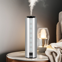 Nouveauté Maison Diffuseur d'arômes à batterie en aluminium 100 ml Rechargeable avec application/télécommande