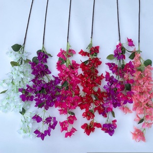 Usine En Gros 117cm Artificielle <span class=keywords><strong>Bougainvillier</strong></span> Soie Fleurs Triangle Fleur <span class=keywords><strong>De</strong></span> Prunier Branches pour La Décoration <span class=keywords><strong>De</strong></span> Magasin <span class=keywords><strong>De</strong></span> Noël - Product Image 6