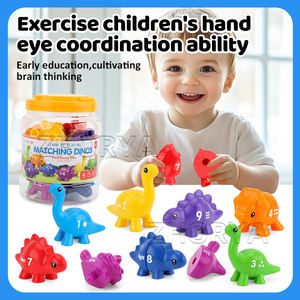 Zhorya all'inizio del conteggio educativo del giocattolo <span class=keywords><strong>di</strong></span> apprendimento delle <span class=keywords><strong>lettere</strong></span> del dinosauro <span class=keywords><strong>gioco</strong></span> <span class=keywords><strong>di</strong></span> corrispondenza <span class=keywords><strong>di</strong></span> riconoscimento dell'alfabeto 10 pezzi giocattolo per i bambini - Product Image 3