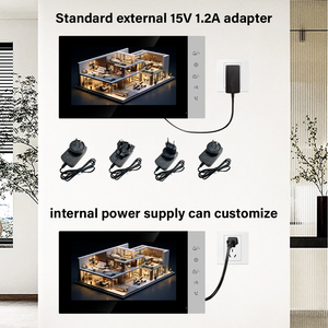 Kit <span class=keywords><strong>de</strong></span> vidéophone haut <span class=keywords><strong>de</strong></span> gamme 7 pouces 4 fils, <span class=keywords><strong>sonnette</strong></span> extérieure étanche IP65 pour villa - Product Image 3