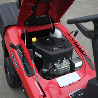 Tracteur à essence électrique de 15 cv, tondeuse à batterie de 15 cv, tondeuse à gazon puissante