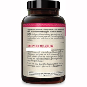 OEM Package <strong>Raspberry</strong> <strong>Ketone</strong> Capsules with Agai Berry African Mango <strong>Seed</strong> <strong>Extract</strong> Green Tea <strong>Extract</strong> Cayenne Pepper - Product Image 3