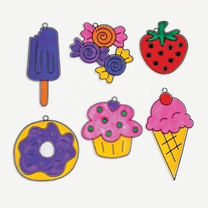Fai da te disegno artigianale decorare Suncatcher Set Kidstoys bambini pittura regalo eco-friendly pittura colorata scatola dei colori fai da te vernice giocattolo PS - Product Image 2