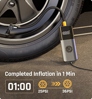 multifonction vélo pompe électrique pompe à Air batterie 12V cordon voiture pneu compresseur d'air pompe