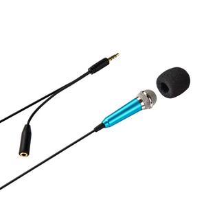 Livraison gratuite Microphone audio stéréo portable mini 3,5 mm pour studio, microphone pour smartphone, ordinateur portable, PC, accessoires de bureau - Product Image 2
