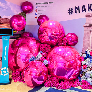 Esferas de Espejo Inflables Personalizadas, Bola Brillante Inflable, Globo Grande de PVC, Esfera de Espejo Cromada Inflable para Decoración de Bodas y Fiestas Navideñas - Product Image 1