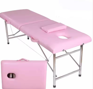 <span class=keywords><strong>Cama</strong></span> de Masaje Plegable Portátil de Acero Inoxidable, <span class=keywords><strong>Precio</strong></span> de Fábrica, Descuento, Mesa de Masaje de Belleza, Silla Facial para Spa y Salón - Product Image 1