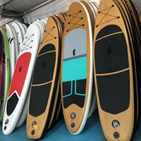 Planche de SUP gonflable bleue personnalisée pour homme, planche de paddle gonflable, planche de surf pour sports nautiques, planche de SUP pour sports nautiques
