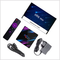 Boîtier TV intelligent H96 Max IPTV 4K, décodeur câble premium USA Canada Europe, boîte TV Android fabriquée en usine