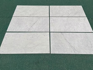 Piastrelle in Marmo di <span class=keywords><strong>Carrara</strong></span> su Misura 600x600mm, Spessore 10mm, per Rivestimenti Murali e Pavimenti, Ideali per Ville, Decorazioni e Hall di Ascensori - Product Image 4