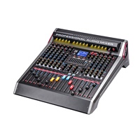 Console de mixage audio USB série VR avec égaliseur 128DSP 8/12/20 canaux, égalisation 2*9 bandes, 4 groupes, 2AUX, 2FX, retour stéréo, MP3, BT