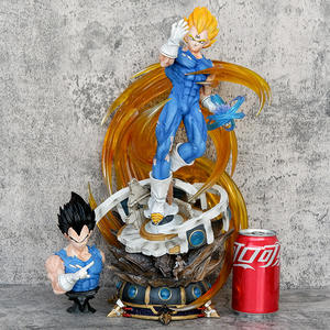Figura Grande de DBZ de Vegeta Super Saiyan con Doble Cabeza de <span class=keywords><strong>Segunda</strong></span> Generación, Modelo de Animación de Juguete de PVC - Product Image 3