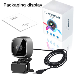 Cámara web HD 1080P Cámara web USB con micrófono 2MP Cámara web inteligente para <span class=keywords><strong>PC</strong></span> Enseñanza en vivo 1920*1080 Stock Laptop 4K HD Lente de vidrio - Product Image 6
