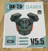 2025 desain baru kualitas tinggi Wireless Gaming earbud 3D suara Surround Noise Cancelling DX-26 Gaming earbud TWS