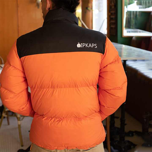 Wholesale Custom Logo Winter Streetwear Keep Warm Oversize Duck <strong>Bubble</strong> Down Puffer Jacket <strong>Coat</strong> Men - Product Image 6