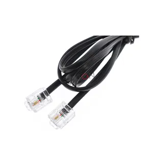 2 Conductor RJ11 Telephone Cable Extension RJ11 Patch Cord