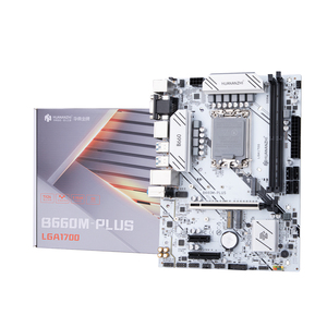 Placa mãe huananzhi b660m plus M-ATX, <span class=keywords><strong>ddr4</strong></span> 12 13 gen intel lga 1700 <span class=keywords><strong>cpu</strong></span> 12100f/12400f/12490f/12600f/12700f/13600f - Product Image 3