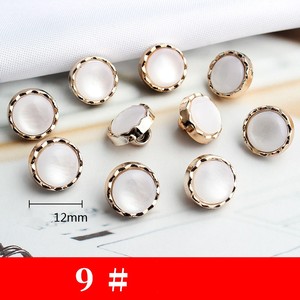Bán Buôn May Hiện Có Áo Sơ Mi Ngọc Trai Nhựa Polyester Nút Nhựa Cho Phụ Nữ Của Quần Áo - Product Image 5