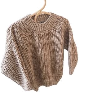 Ropa de Otoño Invierno para Niños, Nuevo Estilo, Suéter Tejido Cálido para Niños, Suéteres para Bebés Niñas - Product Image 1