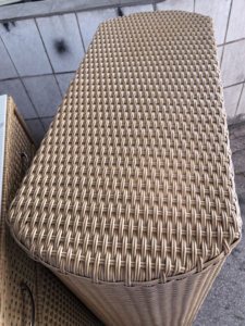 Yoshen <span class=keywords><strong>armoire</strong></span> à serviettes en plastique mobile <span class=keywords><strong>résine</strong></span> résistante à l'eau serviette de scrutin extérieure Caddy hôtel piscine stockage serviette valets - Product Image 6