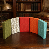 Boîte à bijoux rectangulaire en carton, emballage écologique, portable, vente en gros, faible MOQ 100 pièces, coffret cadeau pour collier et bague