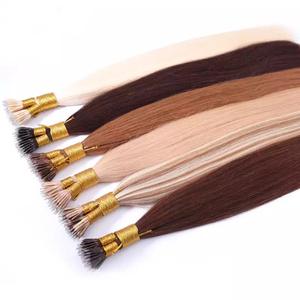 Extensiones de Cabello Metálicas Nano de Varias Longitudes y Colores, 100% Cabello Humano Remy, Juego Completo para Salón de Belleza, Venta al por Mayor y Uso Personal - Product Image 6