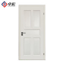 Puerta de Entrada de MDF Compuesto, Diseño Personalizado, Insonorizada, Contra Incendios, Estilo Minimalista Vintage para Interiores, Venta al Por Mayor
