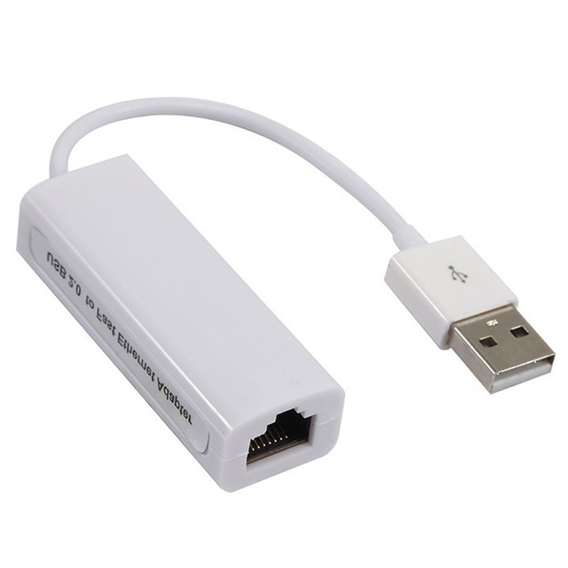 USB Ethernet Adapter USB to Ethernet Lan RJ45 Network Card Cable Line Card Ethernet Adapter for PC Laptop Windows7 LAN Adapter