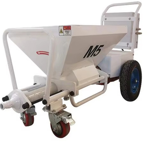<span class=keywords><strong>Yeso</strong></span> Cemento Enyesado Pintura <span class=keywords><strong>PFT</strong></span> Máquina Mortero Pulverización Equipo Bomba Motor Máxima Horizontal Transporte Distancia 50m - Product Image 1
