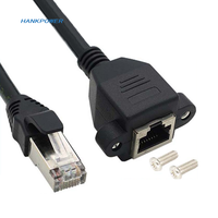Câble d'extension Ethernet OEM Cat 6e LAN mâle à femelle, câble de réseau RJ45 Cat6, câble de Patch d'extension