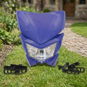 Phare de moto halogène HL105 pour motos tout-terrain KLX250 450, <span class=keywords><strong>masque</strong></span> avant de moto pour KLX450 - Product Image 5