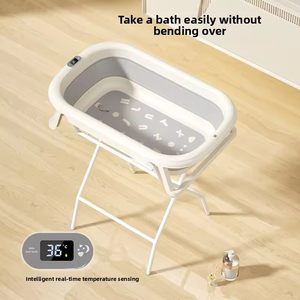 Soporte <span class=keywords><strong>para</strong></span> Bañera Postparto Sin Necesidad de Incurrir en Flexiones, Estación de Baño <span class=keywords><strong>para</strong></span> Bebés, Mesa <span class=keywords><strong>para</strong></span> Cambio de Pañales, Estación de Lactancia con Estante de Secado - Product Image 3