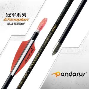Hot Sale Pure Carbon Archery Arrow Shooting Hunting Game Practise Competition Arrows
