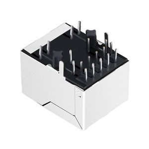 LPJG0926HENL Tab Xuống 1000 Base-T 1 Cổng 10p8c PoE + RJ45 Jack Kết Nối Ethernet RJ45 Với Magnetics - Product Image 5
