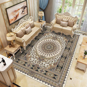 Alfombra Antideslizante de Terciopelo Cristalino Ecológica Acolchada de Estilo Persa Moderno de Alta Calidad, Adecuada para Salas de Estar y Hogares - Product Image 6